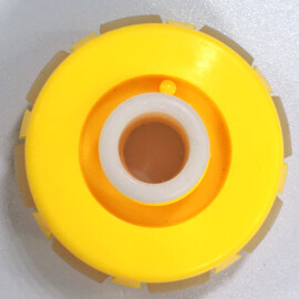Multidirectioneel wiel met 8 rollers, 51 mm
